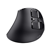 mouse trust voxx wireless recargable ergonomic diseño vertical 1200-2400dpi 9 botones 23731