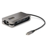 USB-C MULTIPORT ADAPTER HDMI VGA TYPE-C LAPTOP DOCKING STAT IO