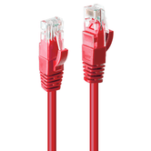 CABO 0,5M CAT.6 U/UTP VERMELHO