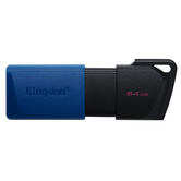 MEMORIA 64GB EXODIA KINGSTON USB 3.2 (BLACK+ BLUE)