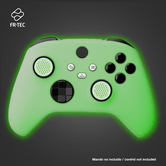 series x silicone skin + grips glow in the dark fr-t ec