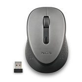 NGS MOUSE DEW ÓPTICO 1600DPI WIRELESS NANO CINZA