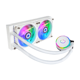 CPU FAN COOLER MASTER LIQUID COOLING MASTERLIQUID PL240 FLUX ARGB BRANCO (MLY-D24M-A23PZ-RW)