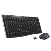 teclado inalambrico + raton optico logitech mk270