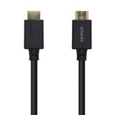 Cabo de áudio e vídeo Aisens HDMI tipo a padrão macho para macho 3 preto