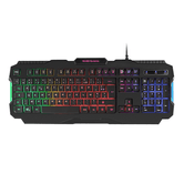teclado mars gaming mrk0 en frances compacto y ligero anti-ghosting logitud cable 3m usb