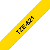 Fita/9mm preta sobre amarelo f P-Touch TZE