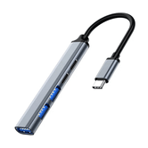 O ENCAIXE FOI EW1149 MULTIPORTAS USB-C PARA ENCAIXAR 1* USB PDF 100W/1* USB-C DATA3/3* USB-A