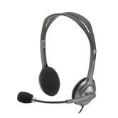 auriculares + micro logitech stereo headset h110