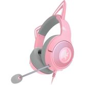 AUSCULTADORES PARA JOGOS RAZER KRAKEN KITTY V2 | QUARTZO
