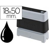 SELLO TINTA SELO PRETO 18 X 50 MM UNIDADE PR1850B
