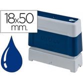SELLO TINTA SELO AZUL 18 X 50 MM UNIDADE PR1850E