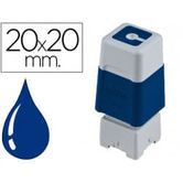 SELLO COR SELO AZUL 20 X 20 MM UNIDADE PR2020E