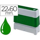 SELO DE TINTA VERDE SELO 22 X 60 MM UNIDADE PR2260G