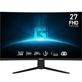 MONITOR GAMING MSI G27C3F 27" VA 1920 x 1080/ FHD/ 1MS/ 180HZ/ 2 X HDMI/ CURVO