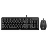 TECLADO + MOUSE PHILIPS SPT6207BL COMBO COM FIO PRETO