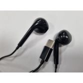 AUSCULTADORES + MICRO INTRA-AURICULAR NETWAY TIPO C PRETO