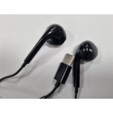 AURICULARES + MICRO IN-EAR NETWAY TIPO C NEGRO