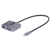USB C VIDEO ADAPTER HDMI/VGA - 4K 60HZ 3.5MM AUDIO 100W PD