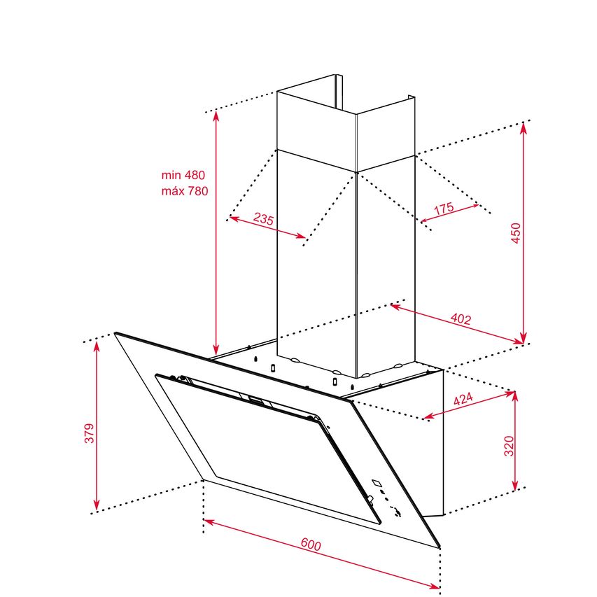 DVT PRO 68660 TBS CRISTAL BLANCO