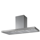 CAMPANA CHIMENEA CATA SYGMA 12010 X ANCHO 120 CM INOX