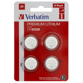 BATERIA DE LÍTIO CR2025 3V 4 PACK