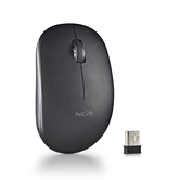 NGS WIRELESS MOUSE FOG PRO PRETO 1000DPI 2 BOTÕES NANO RECEPTOR 2.4GHZ