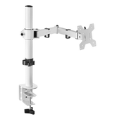SUPORTE DE MESA MARS GAMING MARM1 PARA 1 TELA DE 13" A 32" MAX 8KG VESA 75x75 E VESA 100x100 COR BRANCA