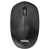 Mouse sem fio Nilox, 1000 DPI, 3 botões, preto
