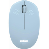 Mouse sem fio Nilox, 1000 DPI, 3 botões, azul