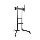 Suporte de chão Tooq FS1170M-B Rodas Ramsés 37-70