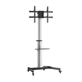 Aisens - Suporte de chão com roda, bandeja de DVD para monitor/TV