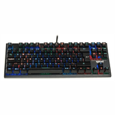 Teclado gamer TKL mecânico ONYX RGB preto iggual