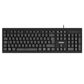 TECLADO COM FIO, PRETO, ESPANHOL