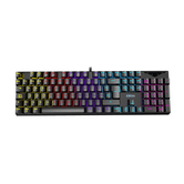 TECLADO MECANICO GAMING KROM KASIC RGB - INTERRUPTOR VERMELHO