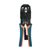 RJ10/RJ11/RJ12/RJ45 CRIMPER COM CATRACA