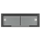 CAMPANA CHIMENEA CATA CORONA BK 90/B ANCHO 90 CM NEGRA