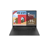 PORTATIL LG GRAM 16Z90P CORE  5-1135G7 HASTA 4.2GHZ/16GB/ 512GB SSD/ 16´´ WQXGA /W10 /NEGRO
