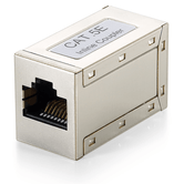 RJ45 CAT.5e FÊMEA BLINDADA - ADAPTADOR FÊMEA