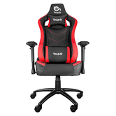 CADEIRA GAMER TALIUS VULTURE BORBOLETA PRETA/VERMELHA, 4D, BASE METWAL, RODAS DE NYLON