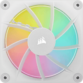 VENTILADOR DE EMBALAGEM ÚNICA CORSAIR LX RGB iCUE LINK LX120 SÉRIE RGB BRANCA CO-9051029-WW