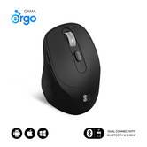 RATON SUBBLIM VERTICAL CONFORTO ERGO DUAL PRETO