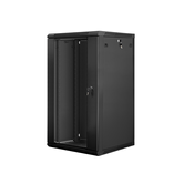 ARMÁRIO RACK LANBERG 22U 600X600X1082 AUTO MONTADO 19" ATÉ 60 KG PRETO