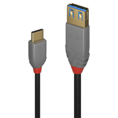 0,15M USB 3.1 C PARA UM CABO ADAPTADOR ANTHRA LINE