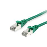 CABO BLINDADO S/FTP CATEGORIA 6A SEM HALOGÊNIO 10G 20M COR VERDE EQUIP 606410
