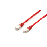 CABO BLINDADO S/FTP CATEGORIA 6A/10G PIMF LOSH 3M COR VERMELHO