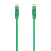 Patch cord de rede AISENS RJ45 LSZH Cat 6A 500 Mhz UTP AWG24 Verde 1 5M