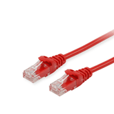 TUBOS U/UTP CATEGORIA 6 7,5M COR VERMELHA EQUIP P/N 625425