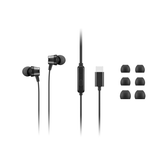 Auscultadores Intra-Auriculares com Fios Lenovo USB-C