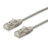 TUBOS SLIM BLINDADOS S/FTP CATEGORIA 6A LIVRE DE HALOGÊNEO 10G 15M EQUIP 606120